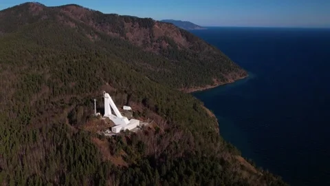 008 Listvyanka solar observatory 库存影片 166341826