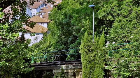 0080 Funicular HD30 Stock Footage 5790619
