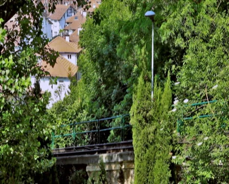 0080 Funicular PAL Stock Footage 5793323