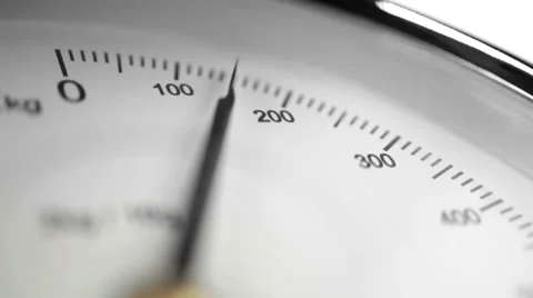 0085 Kitchen scale Video stock 31065416