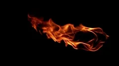 Fire flame / 8х slow motion