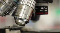 Microscope Objective Lens Change