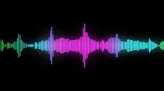 audio spectrum for musical concept