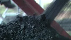 Machine for loading coal