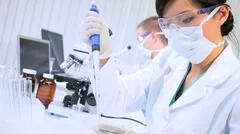 Medical and Scientific Researchers in Lab