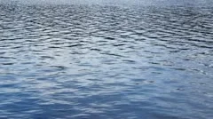 Water ripples in lake