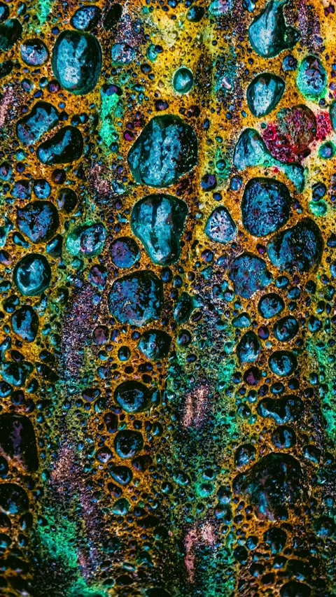 008_Abstract textured background with organic forms.mp4 Stock Footage 345448541