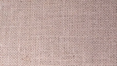 008_Natural burlap fabric texture background.mp4 Stock Footage 345539812