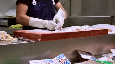 0096 Mercado HD30 Video stock 8568096