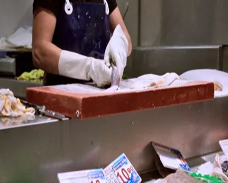 0096 Mercado PAL Video stock 8568147