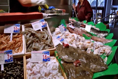 0097 Mercado NTSC Stock Footage 8568537