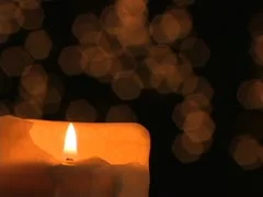 Candlelight with Bokeh Background
