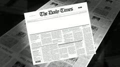 Blank - Newspaper Headline (Intro + Loops)