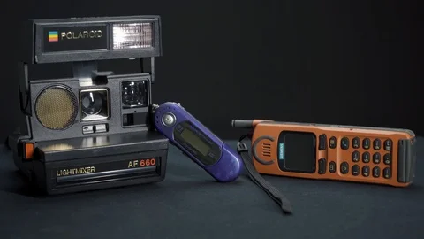 00s Old Technology Stock Footage 126763662