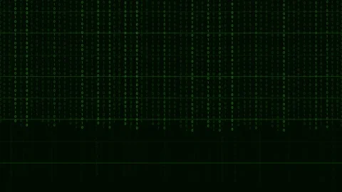01 Binary code hacking and bit byte Stock Footage 295587248