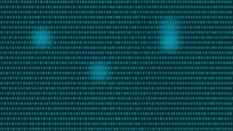 01 binary numeral system modern technology coding Stock Footage 296517521