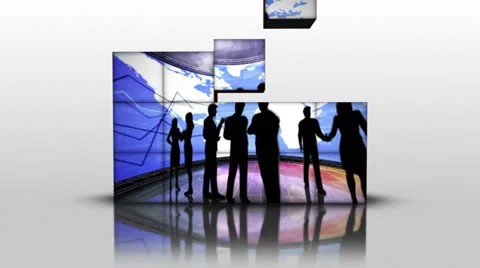 01 business greenscreen trans Stock-Footage 25914540