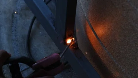 เชื่อมเหล็ก 01 Stock Footage 247449749
