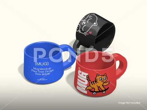 01.  Mug Mockup Modello PSD