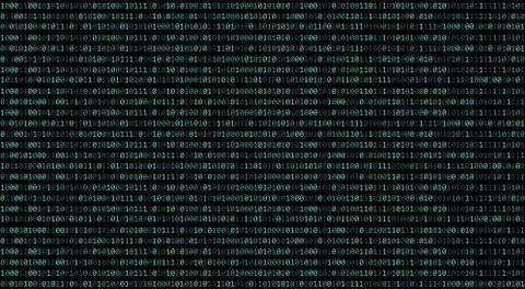 01 or binary code number on the computer in digital data technology concept o イラスト素材
