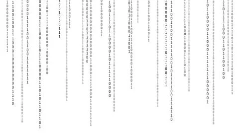 01 or binary numbers on the computer screen on monitor matrix background, Dig Stock Photos