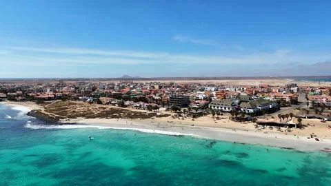 01 Over-Ocean+Beach to Angulo 動画素材 273082846