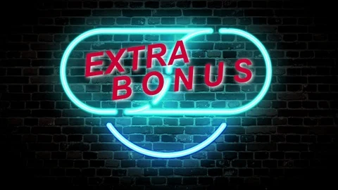 01 Text Animation with Graphics Effect Neon Extra Bonus Video stock 127895185