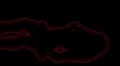 01- Vertical HD sexy dancer silhouette - red on black HD Footage
