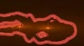 01- Vertical HD sexy dancer silhouette - orange neon on black HD Footage
