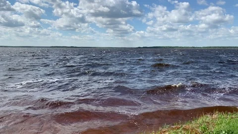 01 waves on the lake (1 of 3 clips in the collection) Stock Footage 170612486