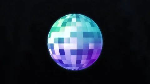 010 - Disco - abstract motion sphere Stock Footage 222938086