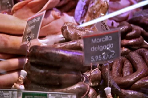0100 Mercado NTSC Video stock 8569395