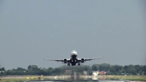 0102 take off Stock Footage 32346977