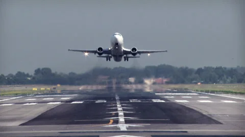 0103 take off Stock Footage 32347321