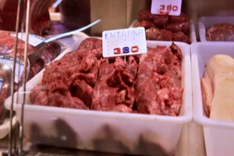 0104 Mercado NTSC Video stock 8571759