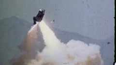 JET Test PILOT EJECTION Ejects Seat Airplane Fighter Cockpit Vintage Film Movie 
