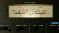 Analog Audio Mixer Gauges