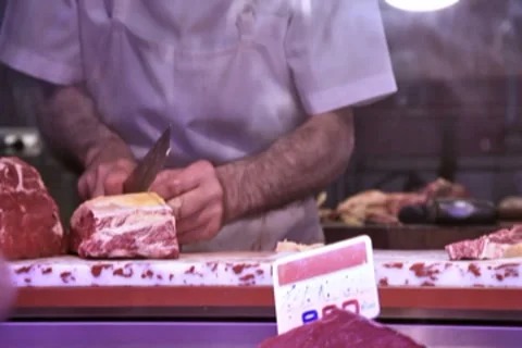 0107 Mercado NTSC Video stock 8575078