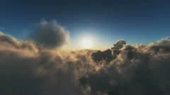 fly in clouds