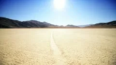 Dry Desert Lake Bed Death Valley