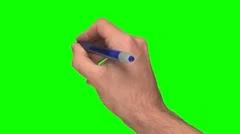 Writing Pen green screen HD