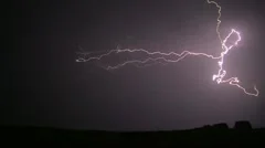 Storm - Multicell - Lightning - Flashe - Night - 001