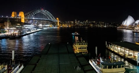 010D Sydney 4k Pan left right Stock Footage 95254716