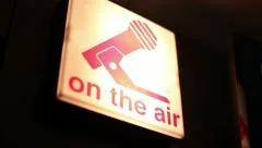Radio Station Background Elements  On air Talk Show Host
