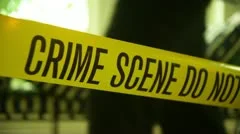 crime scene indoors  police work CSI crime investigator criminal