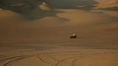 Off-Road with Buggy In Dunes