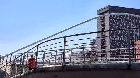 0116 Puente HD30 Video stock 8600538