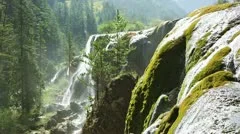 Waterfall in Jiuzhaigou Valley, Sichuan, China