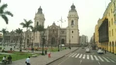 LIMA, PERU: City center - Plaza de Armas