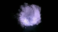 Explosion flash energy,Clouds mist splash smoke,fire gas fireworks particles.